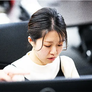 ネクサスイノベーションスタッフの働いている風景